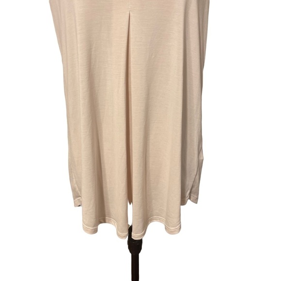 Soft Surroundings Ivory Bellini V-Neck Tank Women's XS - Picture 5 of 7